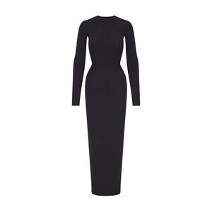 SKIMS Long sleeve maxi dress